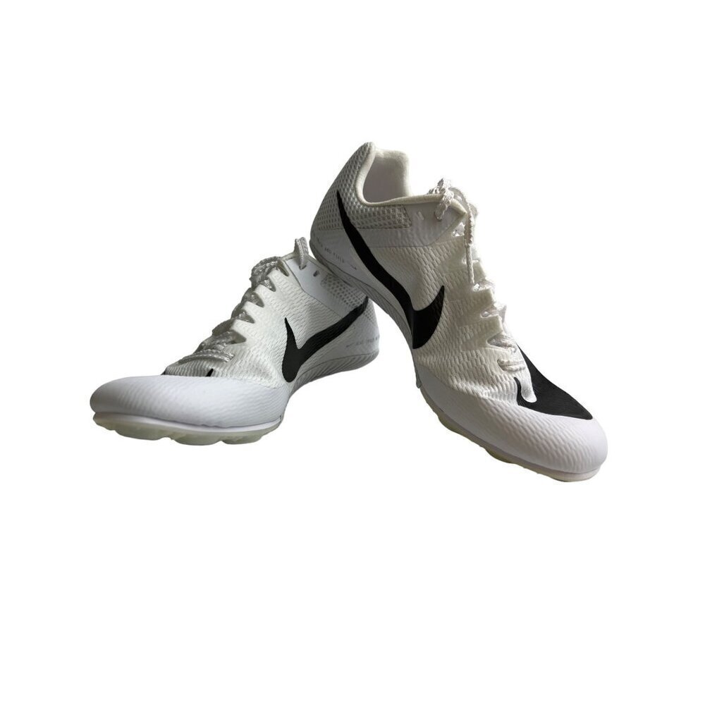 NEW! Nike Zoom Rival Sprint White Black Track Spikes DC8753-100 Men's Size 4 - Picture 3 of 9